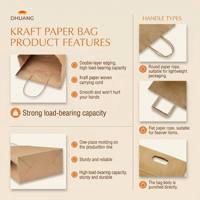 Bolsas de Regalo de Papel Kraft Impresas Personalizadas, Reciclables, Bolsas de Compras de Papel Kraft, Hechas de Cartón, Tamaños Variados para Ropa y Calcetines