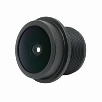 Lente Gran Angular de 2.5mm F2.4 1/2.7 M12 para Dron/CCTV/FPV/Cámara IP, Enfoque Manual, BOSHI PL-WA2.5 OEM/ODM
