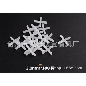 <b>Tile</b> Crosses 3.0mm <b>Plastic</b> <b>Tile</b> Spacers For <b>Tile</b> Installation - Product Image 1