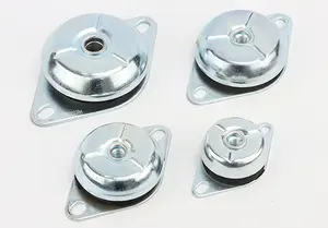 New Design Floor Mount Isolator Shock Absorber Neoprene Custom Rubber And Metal Molding Anti Vibration Feet