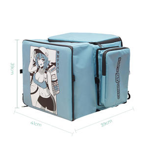 Bolsa Térmica Aislante Azul <span class=keywords><strong>para</strong></span> <span class=keywords><strong>Reparto</strong></span> de Comida y Pizza <span class=keywords><strong>en</strong></span> Motocicleta - Product Image 3