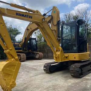 Máquinas de Ingeniería para Construcción de Carreteras de Segunda Mano de Alta Calidad, Excavadora Komatsu Usada Pequeña PC 56 de 5 Toneladas, Miniexcavadora PC55 - Product Image 5