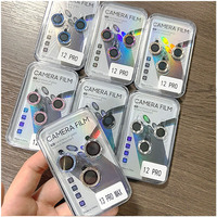 Protection d'objectif d'appareil photo pour S24 Ultra Plus, verre trempé 9H ultra-fin de qualité AAA, étanche et anti-rayures pour téléphone portable