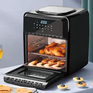 Aluminum Metal Cavity 12 Liter 10L 13L 15L 16L 20L 25L Smart Electric Toaster Oven Digital 12L Air Fryer Oven