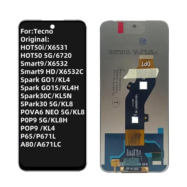 Replacement Lcd Screen for Infinix Smart9/X6532/Smart 9HD/X6532C Mobile Phone Screen Repair Accessory Full Screen Assembly