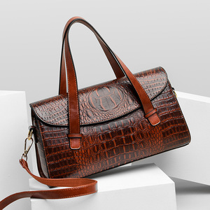 Fashion Ladies Pattern PU Leather Vintage Handbag Large Capacity Women Shoulder Bag Wholesale Shopping Luxury Bag - Product Image 1