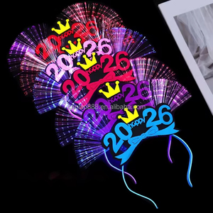 Fascia per Capelli Luminosa <span class=keywords><strong>2026</strong></span> con Luci in Fibra Ottica Scintillanti - Product Image 3