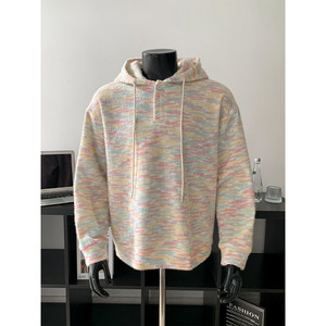 Sudadera con Capucha para Hombre, Estilo Urbano, Sin Cordones, Personalizable con Logotipo, Venta al Por Mayor 2026 - Product Image 4