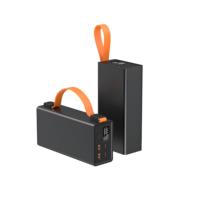 JYWD Batterie Externe Portable 60000 mAh à Charge Rapide PD100W avec Corde de Suspension pour Camping en Plein Air et Stockage d'Énergie Léger
