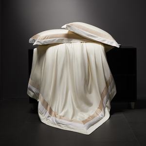 ชุดเครื่องนอนสุดหรู ผ้าปูที่นอนลายพืชสีขาวเนื้อนุ่ม 100S Cotton 500TC พร้อมปลอกหมอน 4 ชิ้น ปรับแต่งได้ - Product Image 5