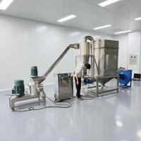 Broyeur de poudre microfine cosmétique industriel avec engrenage, haute productivité, multi-tension (220V/380V/415V/440V), pulvérisateur
