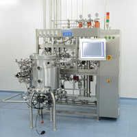 Bioréacteur en acier inoxydable pour culture microbienne 1000l bioréacteur à réservoir agité