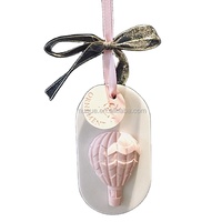Pendentif de décoration de voiture, désodorisant en céramique, arôme de gypse, parfum d'huile essentielle, diffuseur de pierre