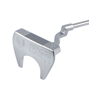 Putter de Golf GAMEN GOLF GP-030 Unisex para Diestros, Acero Inoxidable, Fresado CNC, Empuñadura de Goma, Cara de Impacto de Precisión, Palos de Golf Negros - Product Image 1