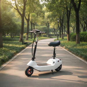 Panier de rangement pour petit <span class=keywords><strong>scooter</strong></span> électrique pliable pour exportation, trottinette électrique portable à 2 roues pour adultes, vélo d'équilibre 24v12Ah 350W, vente en gros - Product Image 1