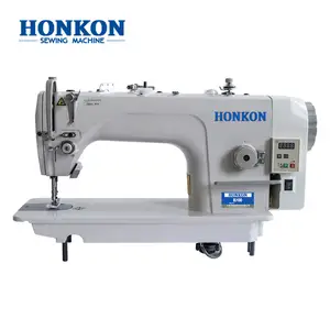 HK-8700-D mekatronik yüksek hızlı doğrudan sürücü lockstitch DİKİŞ MAKİNESİ uygun ışık, orta konfeksiyon dikiş