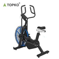 Vélo de cardio commercial TOPKO, équipement de fitness pour salle de sport, vélo à résistance à l'air, machine de fitness