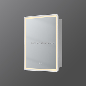 Mueble de Baño Moderno de Acero con Espejo LED al Mejor Precio - Product Image 4