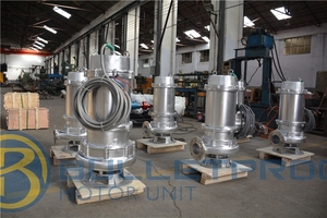 Bulletproof Explosion Proof Submersible Sewage Handling <b>Pump</b> SS304/SS316 3 Phase 50Hz/60Hz 2.2-550 kW 100-600 M/h Flow 5-110m - Product Image 2