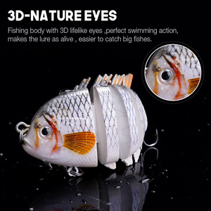 Đa Cơ Thể Phần Mini 6 Mục Câu Cá Lure 80 Mm 15G Cá Giải Quyết Sunfish Mồi Cứng Mồi <span class=keywords><strong>Rapala</strong></span> Cá - Product Image 6