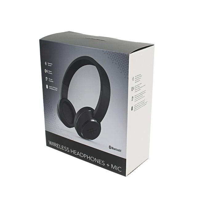 Custom bluetooth Headphones Packaging Headphone Earphone Box Electronics Packaging Box for Headphones