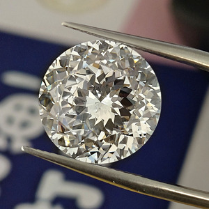 Circonia Cúbica Blanca, Corte Redondo Tipo Nido de Pájaro, Gema Sintética Suelta para Joyería - Product Image 1