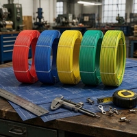 Câble électrique isolé en PVC BV BVR, direct usine, 1,5 mm², 2,5 mm², 4 mm², 6 mm², fil de cuivre monoconducteur pour usage domestique