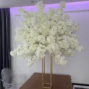 IFG Wholesale Ivory Colors Cherry Blossom Flower Ball for Wedding White Centerpiece Decor