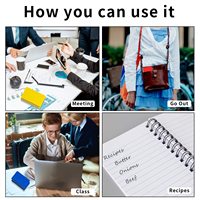 Libretas de Bolsillo Personalizadas al por Mayor, Libretas Pequeñas de 3x5 Pulgadas, Libretas de Bolsillo con Espiral y Páginas Rayadas