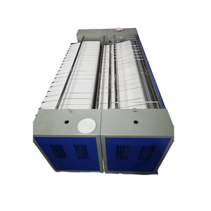 Planchadora Industrial Automática de Acero Inoxidable SS304 de 3 Metros con Rodillos Dobles y Motor para Sábanas de Hospital, Motor de Aire Caliente - Product Image 3