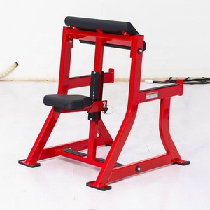 Machine de curl de biceps assis chargée de plaque commerciale, équipement de gymnastique en acier galvanisé pour la musculation (OEM et logo personnalisé accepté) - Product Image 2