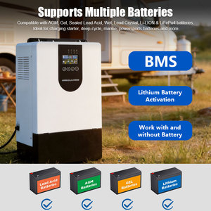 ระบบไฮบริดพลังงานแสงอาทิตย์ 5kw 10kw แบบออฟกริด สำหรับเก็บพลังงานภายในบ้านและสำรองไฟ HZ-SYP ประสิทธิภาพสูง ทำงานในช่วงกำลังไฟ 1.5KW-12KW - Product Image 2