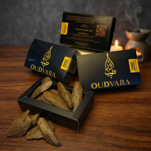 Oudvara Layal Merauqi Super Grade Gaharu 100g - Virutas de Agarwood Premium para Bakhoor, Aroma Rico y Auténtico, Elegante - Product Image 2