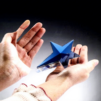 Trophée en cristal poli à cinq branches Dream Star, étanche, gravé au laser, médaille de retraite pour employé, plaque créative pour distributeur
