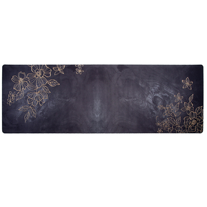 Tapis de yoga en daim et caoutchouc imprimé antidérapant, écologique, nouveau design personnalisé, 96 cm, avec sac de transport, pliable, épaisseur personnalisée - Product Image 3