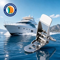 Serrure à bascule en acier inoxydable 72x16mm Boîte à outils Poignée Loquet à ressort Armoire électrique Navire Yacht Bateau Matériel