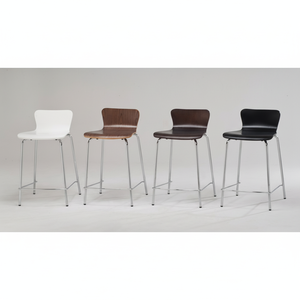 Table haute et tabourets de bar d'usine - Product Image 1