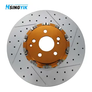 Cam Hat 2 Miếng Float Phía Trước Phanh Đĩa Rotor Cho Mercedes Benz AMG E55 W213 W211 W212 W221