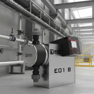 Pompe doseuse numérique portable à diaphragme avec moteur BLDC, en acier inoxydable, étanche IP65, 0-120 L/H, pour traitement de l'eau propre - Product Image 3