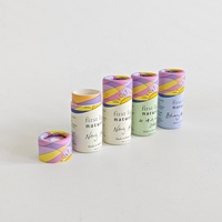 100% écologique rouge à lèvres cylindre papier Tubes baume à lèvres carton conteneur luxe Push up visage Lotion emballage papier Tube