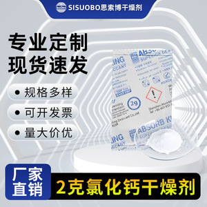 Sachets déshydratants au chlorure de calcium Sisuobo 2g 5g 10g 25g 50g 100g 150g 200g Absorbeurs d'humidité pour vêtements, électronique, cuir - Product Image 4
