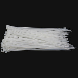 Gute Qualität Weiß <span class=keywords><strong>2.3</strong></span>*60MM 2,5 x300mm 3,6 x200mm Hohe temperatur widerstand Angepasst Langlebig Self-locking Nylon kabelbinder - Product Image 4