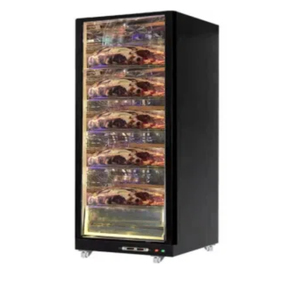Gabinete de Maduración en Seco Nuelead NE-324 Vertical, Refrigerado por Aire, con Pantalla Digital, Acero Inoxidable y Descongelación Automática para Carne y Queso - Product Image 1
