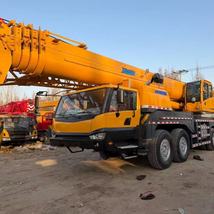 Grue mobile hydraulique sur chenilles à flèche à cinq sections XCT/QY/XCA de 25/50/70/75/80/100 tonnes, tout-terrain, de Shanghai, pour levage de charges lourdes - Product Image 1