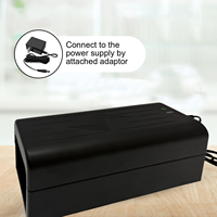 Piège à souris électrique haute tension OMNI CATCH – Électrocuteur puissant pour rongeurs, écologique, en acier inoxydable, sûr et humain, pour tuer les rats