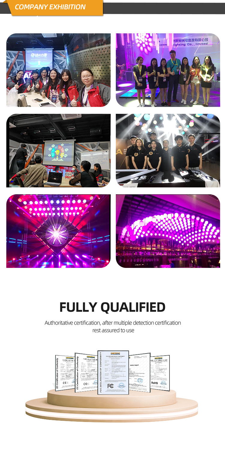 good quality Led dj dance floor price in india with wide view 3D charming dj lights