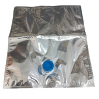 Sac-in en aluminium aseptique personnalisé de 5L avec vanne à bec pour mayonnaise sirop jus lait et autres liquides