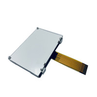 شاشة عرض LCD رسومية إيجابية FSTN-رمادية DETONE LCMD12864G-34 مقاس 128x64، وحدة 10 دبابيس مع شريحة تحكم ST7567، COG 2 بوصة، ضمان لمدة سنتين