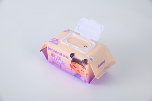 Lingettes humides pratiques pour les mains, la bouche et le fond du corps du bébé, pack familial économique pour usage domestique, lingettes humides pour la maison - Product Image 2