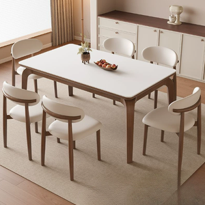 <span class=keywords><strong>Tavolo</strong></span> da Pranzo Allungabile in Ardesia con Struttura in Legno Moderno per Cucine Piccole <span class=keywords><strong>e</strong></span> Accoglienti, <span class=keywords><strong>Tavolo</strong></span> Economico per Sala da Pranzo - Product Image 3